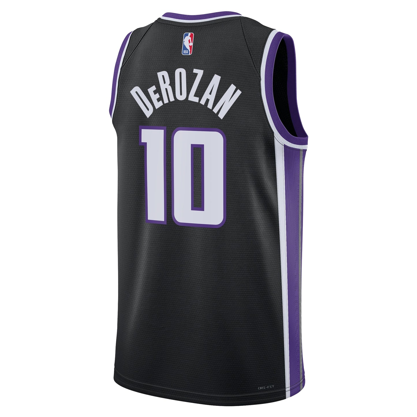 Sacramento Kings Nike Icon Edition Swingman Jersey - Black - DeMar DeRozan - Unisex