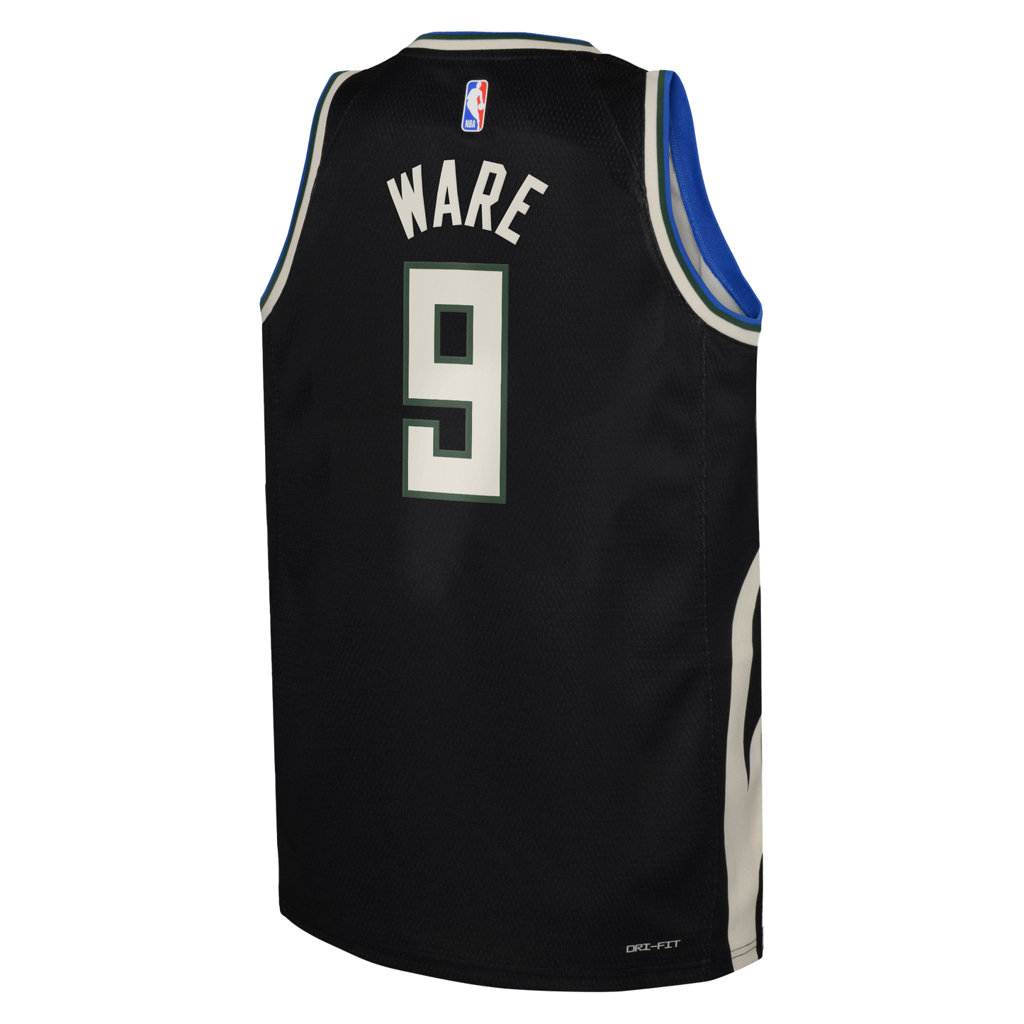 Milwaukee Bucks Jordan Brand Statement Edition Swingman Jersey - Hunter Green - Kel'el Ware - Youth