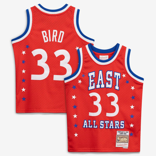 Larry Bird 1983 NBA All-Star Game Mitchell & Ness Youth Hardwood Classics Swingman Jersey - Red