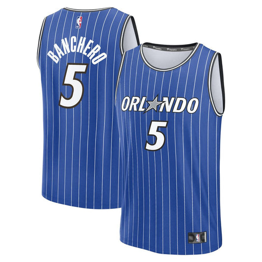 Paolo Banchero Orlando Magic Fanatics Youth Fast Break Replica Player Jersey - Icon Edition - Blue