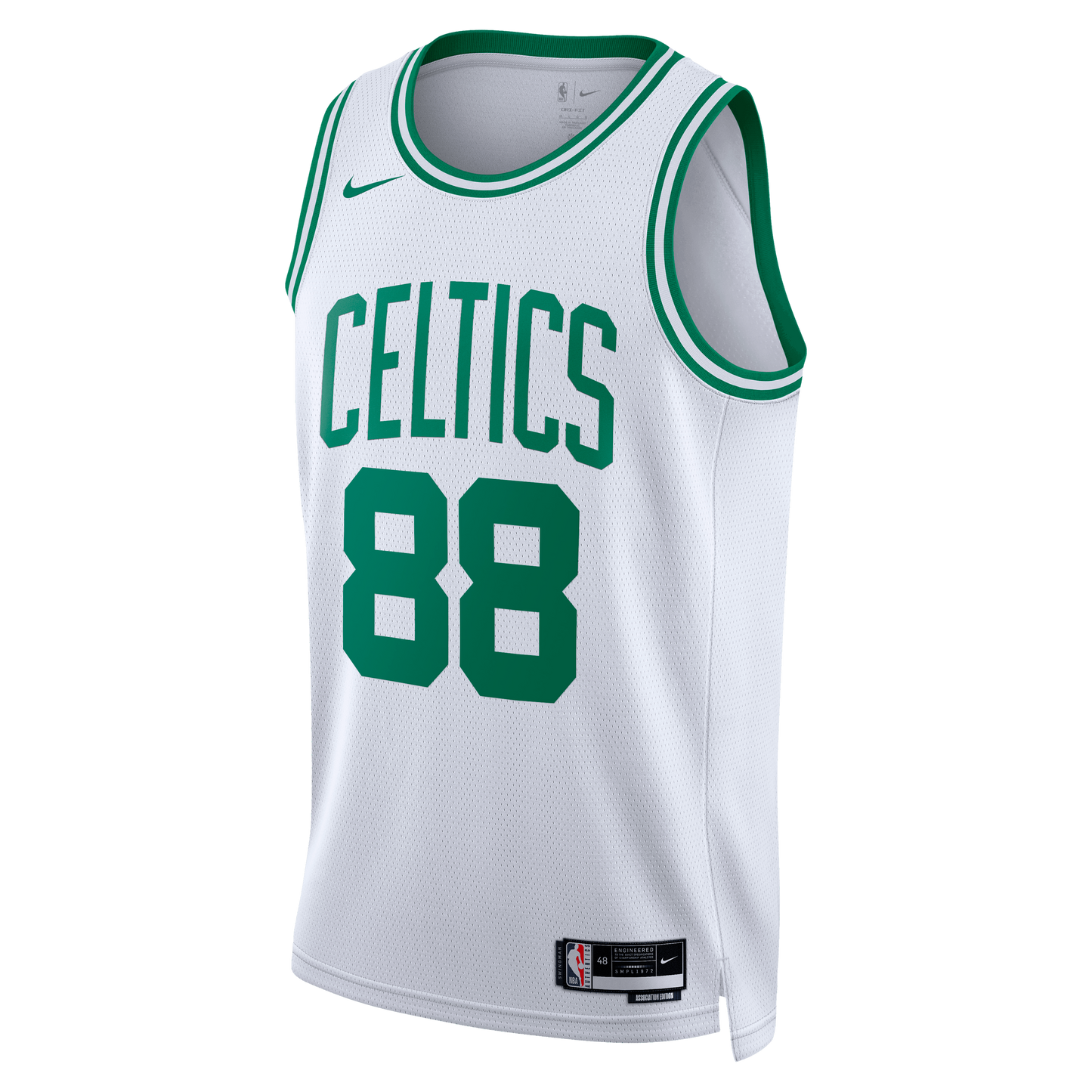 Boston Celtics Nike Association Edition Swingman Jersey - White - Neemias Queta - Unisex
