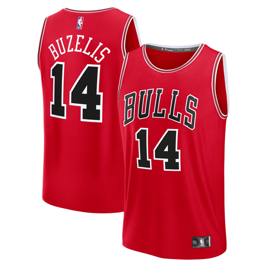 Matas Buzelis Chicago Bulls Fanatics Fast Break Replica Player Jersey - Icon Edition - Red